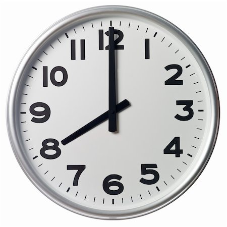 Eight O'Clock Stock Photo - Budget Royalty-Free & Subscription, Code: 400-04632461