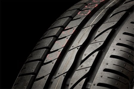 dimol (artist) - New car tire close up Stock Photo - Budget Royalty-Free & Subscription, Code: 400-04632790