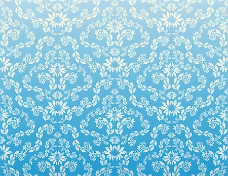 simsearch:400-04836742,k - Vector decorative royal seamless floral ornament Foto de stock - Super Valor sin royalties y Suscripción, Código: 400-04633706