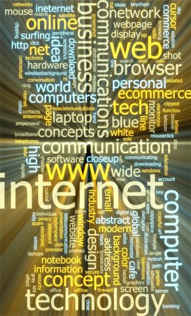 simsearch:400-04644175,k - Word cloud concept illustration of internet web glowing light effect Stock Photo - Budget Royalty-Free & Subscription, Code: 400-04644180