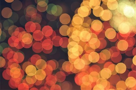 red christmas bulbs - Defocused light dots bokeh background Stock Photo - Budget Royalty-Free & Subscription, Code: 400-04644362