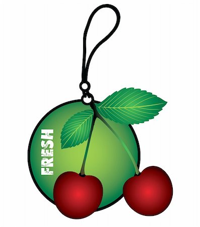 Cherry Air Freshener Stock Photo - Budget Royalty-Free & Subscription, Code: 400-04646992