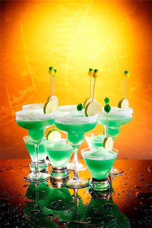salt rim - With or without salt Margaritas, Buey! Stock Photo - Budget Royalty-Free & Subscription, Code: 400-04647127