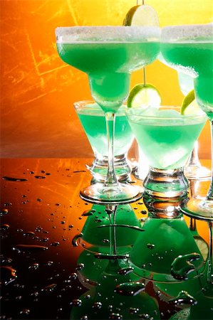 With or without salt Margaritas, Buey! Stock Photo - Budget Royalty-Free & Subscription, Code: 400-04647131