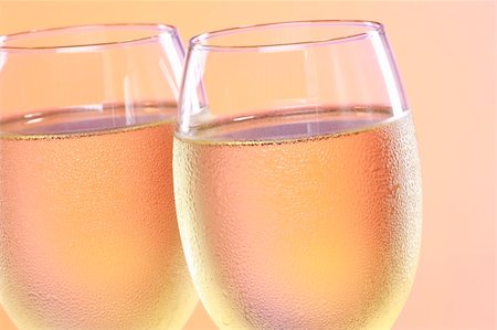 Extreme close up of very cold white wine Stock Photo - Budget Royalty-Free & Subscription, Code: 400-04647342