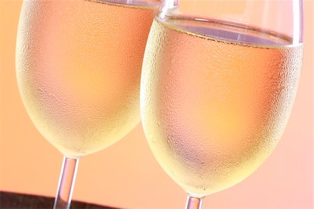 Extreme close up of very cold white wine Stock Photo - Budget Royalty-Free & Subscription, Code: 400-04647343