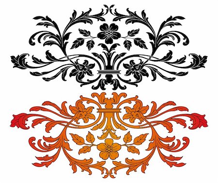 Ornaments vector Stock Photo - Budget Royalty-Free & Subscription, Code: 400-04647653