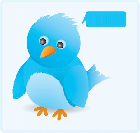 eicronie (artist) - Cute blue winter bird - icon template Foto de stock - Super Valor sin royalties y Suscripción, Código: 400-04647797