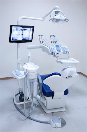 dental drill - The white interior of a dentist office. Dentist office Stock Photo - Budget Royalty-Free & Subscription, Code: 400-04648191