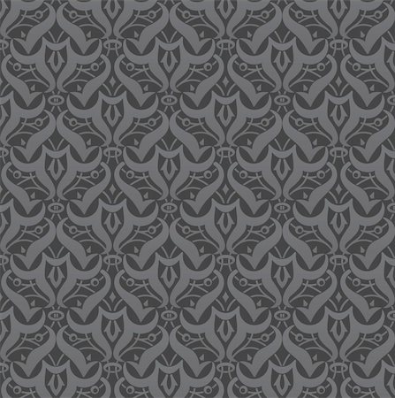 eicronie (artist) - Seamless Texture Vintage wallpaper Stock Photo - Budget Royalty-Free & Subscription, Code: 400-04648466