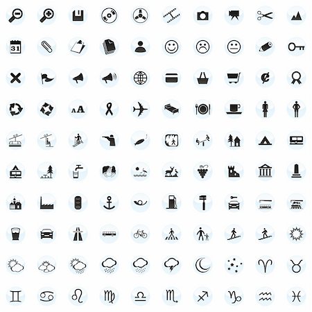 simsearch:400-05152922,k - fully editable glossy vector web icons with details ready to use Stock Photo - Budget Royalty-Free & Subscription, Code: 400-04649075