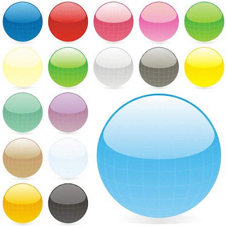 simsearch:400-04177289,k - vector editable isolated globes Stock Photo - Budget Royalty-Free & Subscription, Code: 400-04649283