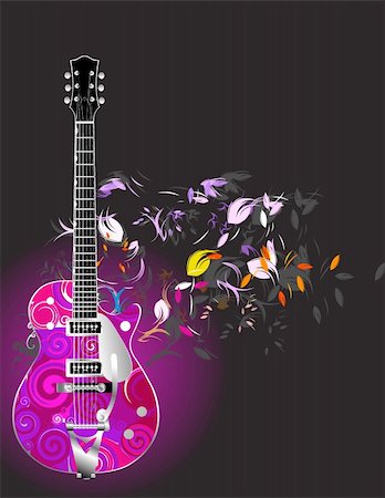 party sax images - guitar Stock Photo - Budget Royalty-Free & Subscription, Code: 400-04649444