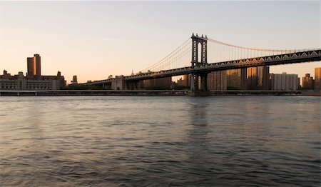 a panoramic view of the skyline of manhattan Foto de stock - Super Valor sin royalties y Suscripción, Código: 400-04649816