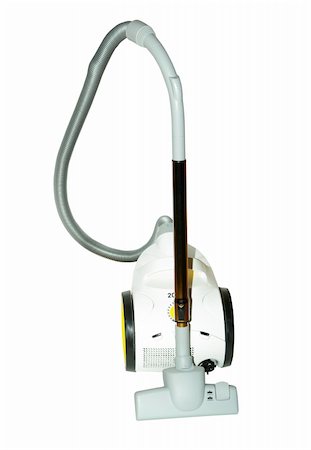 simsearch:400-04711767,k - New modern vacuum cleaner isolated on white background Photographie de stock - Aubaine LD & Abonnement, Code: 400-04640043