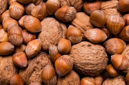 simsearch:400-04377067,k - background from walnuts and filberts closeup Stock Photo - Budget Royalty-Free & Subscription, Code: 400-04640614