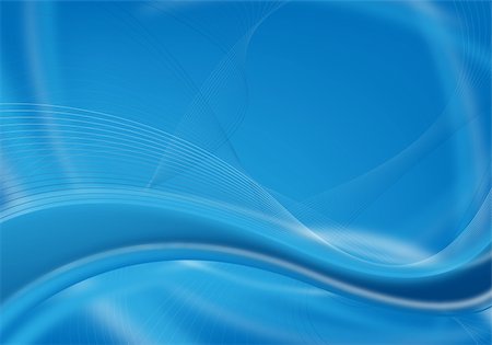 abstract blue background for design Stock Photo - Budget Royalty-Free & Subscription, Code: 400-04641098