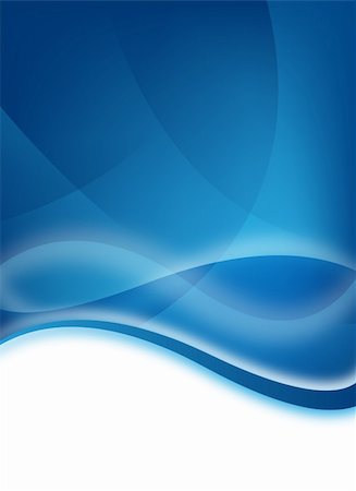 abstract blue business flyer for design Fotografie stock - Microstock e Abbonamento, Codice: 400-04641972