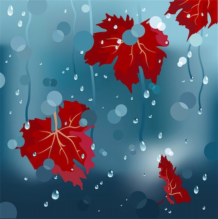 simsearch:400-05307881,k - Vector autumn background. Easy to edit and modify. EPS included. Stock Photo - Budget Royalty-Free & Subscription, Code: 400-04642234