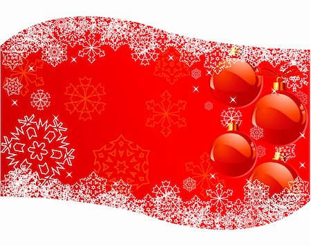 simsearch:400-05876335,k - The white snowflakes on top of the red background Stock Photo - Budget Royalty-Free & Subscription, Code: 400-04642259
