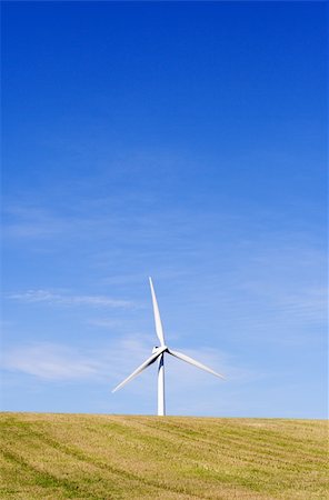 simsearch:400-04465410,k - Wind turbine on field in Jutland, Denmark Stock Photo - Budget Royalty-Free & Subscription, Code: 400-04642701