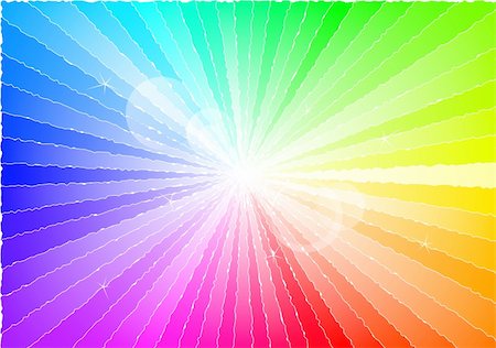 simsearch:400-04852761,k - Abstract background showing rays of light in a spectrum of colours. Available in jpeg and eps8 formats. Foto de stock - Royalty-Free Super Valor e Assinatura, Número: 400-04642966