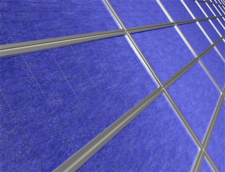 simsearch:400-07115437,k - Illustration of close up of a solar panel array Photographie de stock - Aubaine LD & Abonnement, Code: 400-04643090