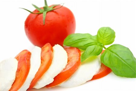 simsearch:400-07669697,k - Tomato mozzarella Foto de stock - Super Valor sin royalties y Suscripción, Código: 400-04643517