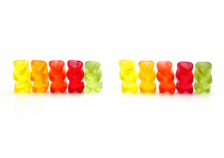 simsearch:400-06135772,k - Gummi bears Fotografie stock - Microstock e Abbonamento, Codice: 400-04643895