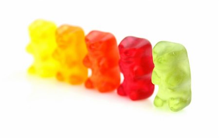 simsearch:400-05237252,k - Gummi bears Stock Photo - Budget Royalty-Free & Subscription, Code: 400-04643891