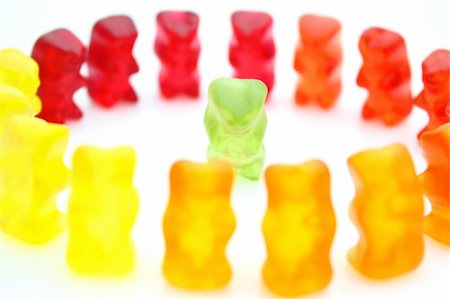 simsearch:400-06135772,k - Gummi bears Fotografie stock - Microstock e Abbonamento, Codice: 400-04643908