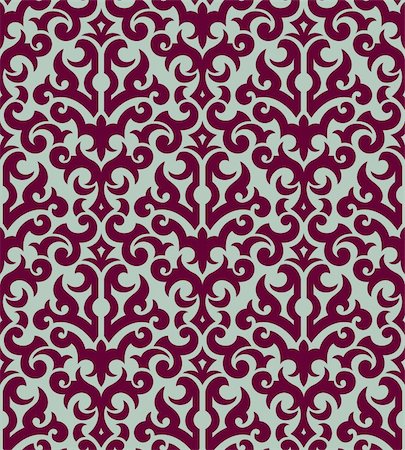 simsearch:400-08336277,k - Seamless background from a floral ornament, Fashionable modern wallpaper or textile Stock Photo - Budget Royalty-Free & Subscription, Code: 400-04654152