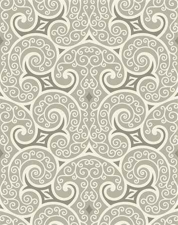 simsearch:400-04692030,k - Seamless background from a floral ornament, Fashionable modern wallpaper or textile Photographie de stock - Aubaine LD & Abonnement, Code: 400-04654183