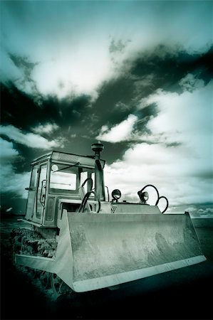 the heavy duty with the clouds background outdoor. Stock Photo - Budget Royalty-Free & Subscription, Code: 400-04654249