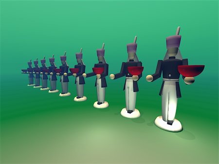 simsearch:400-04124450,k - Toy soldiers stand at attention for the Christmas season. Stock Photo - Budget Royalty-Free & Subscription, Code: 400-04655357