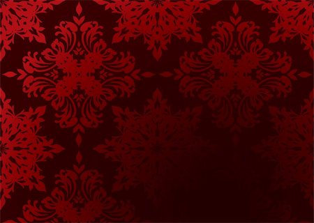 Bright red gothic wallpaper with gradient design and copy space Stock Photo - Budget Royalty-Free & Subscription, Code: 400-04655546