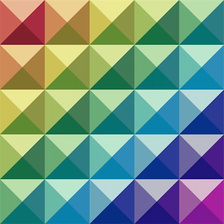 suprematism - Retro colored vector check pattern. Stock Photo - Budget Royalty-Free & Subscription, Code: 400-04656243