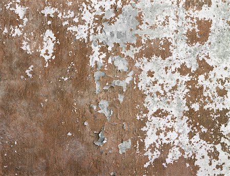 simsearch:400-05226208,k - Concrete wall covered cracked paint and a dirt background Foto de stock - Super Valor sin royalties y Suscripción, Código: 400-04657721