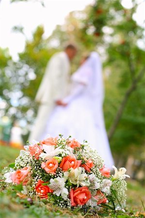 simsearch:400-06419466,k - Wedding, look on each other Stockbilder - Microstock & Abonnement, Bildnummer: 400-04658175