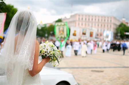 Fiancee waits fiance Photographie de stock - Aubaine LD & Abonnement, Code: 400-04658176