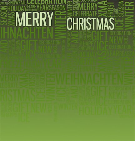 simsearch:400-04900958,k - Abstract christmas card with season words on green Foto de stock - Royalty-Free Super Valor e Assinatura, Número: 400-04658447