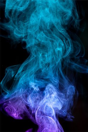simsearch:400-04709089,k - abstract multicolor smoke . black background Foto de stock - Super Valor sin royalties y Suscripción, Código: 400-04650291