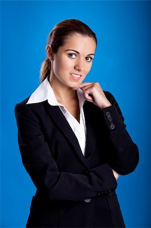 simsearch:400-04351235,k - Portrait of a beautiful and young businesswoman Foto de stock - Super Valor sin royalties y Suscripción, Código: 400-04650950