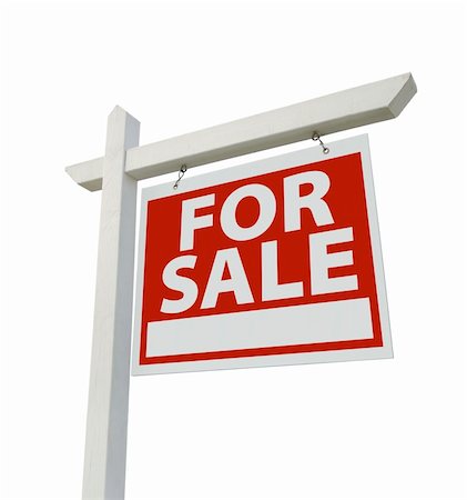 simsearch:400-04994839,k - For Rent Real Estate Sign Isolated on a White Background. Stock Photo - Budget Royalty-Free & Subscription, Code: 400-04651021