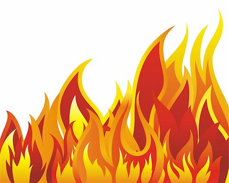 simsearch:400-04159156,k - Inferno fire vector background for design use Stock Photo - Budget Royalty-Free & Subscription, Code: 400-04651413