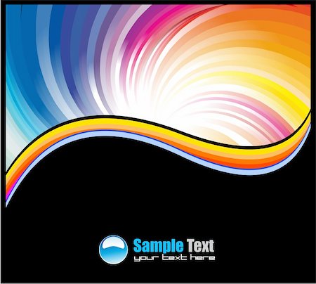 Colorful Abstract Business Card backgrounds for flyers and covers Stock Photo - Budget Royalty-Free & Subscription, Code: 400-04652589