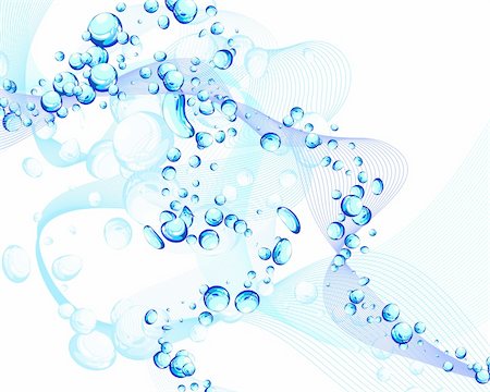 simsearch:400-04989877,k - Abstract water vector background with bubbles of air Stock Photo - Budget Royalty-Free & Subscription, Code: 400-04666162