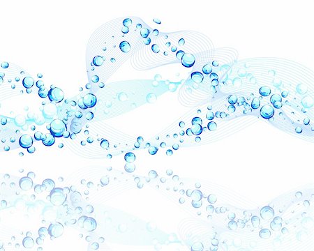 simsearch:400-04989877,k - Abstract water vector background with bubbles of air Stock Photo - Budget Royalty-Free & Subscription, Code: 400-04666163