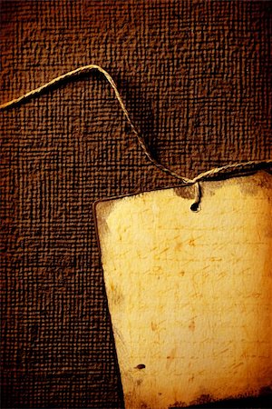 simsearch:400-04178007,k - Close up of handmade paper tag for background Stock Photo - Budget Royalty-Free & Subscription, Code: 400-04666215