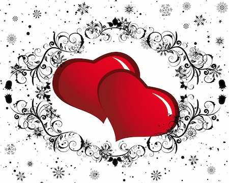 simsearch:400-04075707,k - Abstract Valentine days background frame. Vector illustration. Stock Photo - Budget Royalty-Free & Subscription, Code: 400-04666637